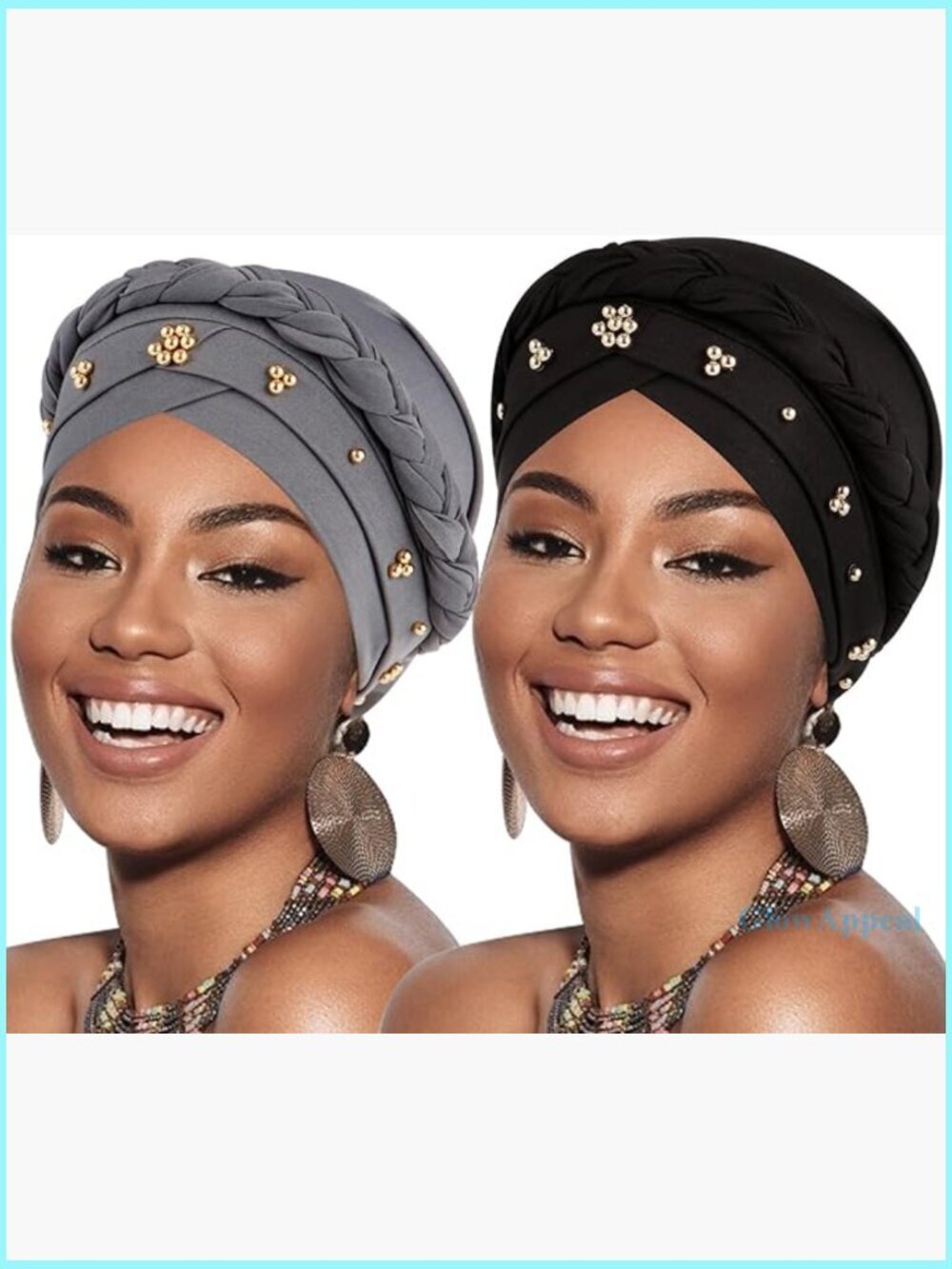 Pre-Tied Twisted Turban Head Scarf, Chemo Headwear, Stretchy Beanie